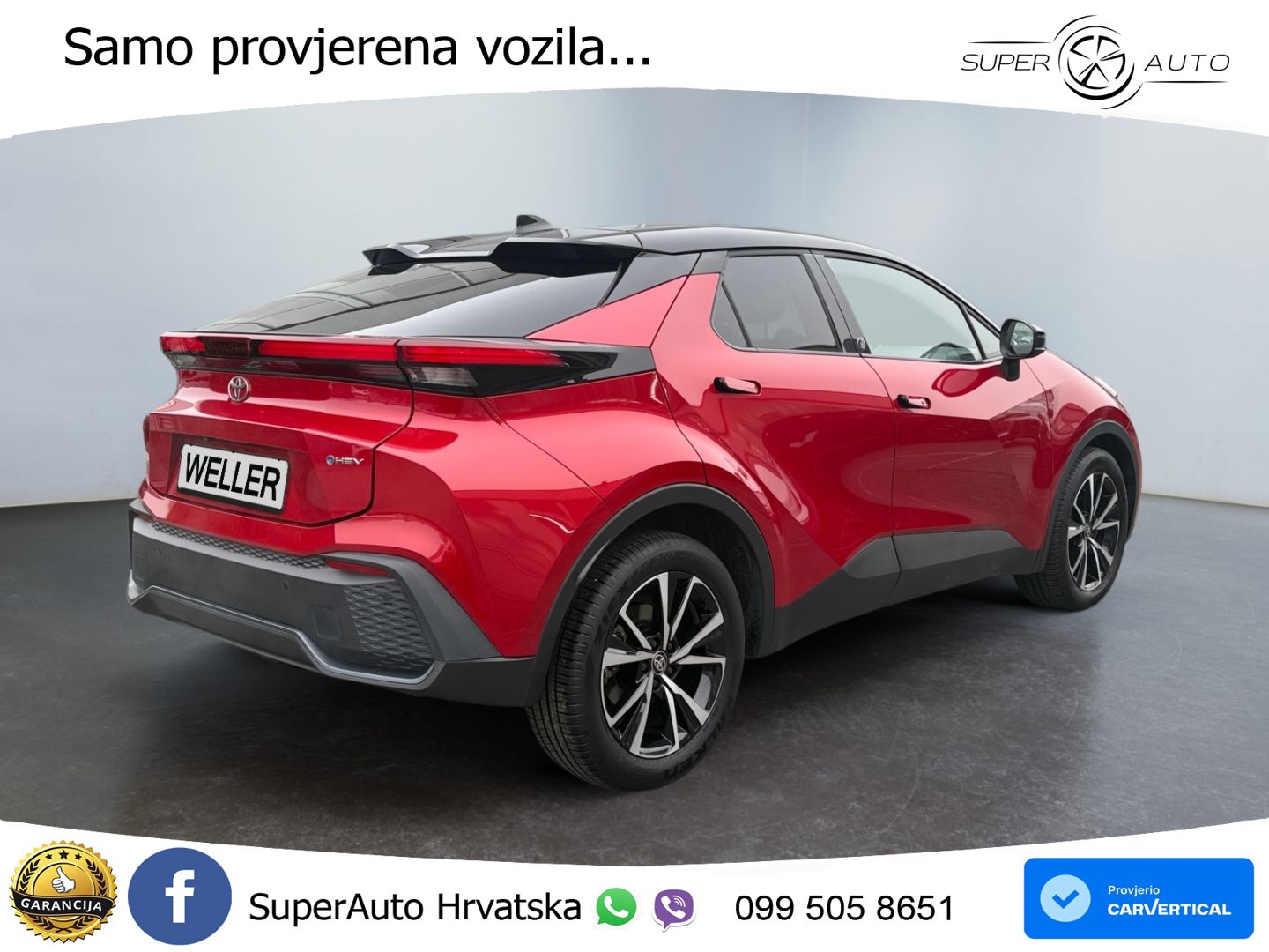 Toyota C-HR 1.8 (140 KS) Hybrid e-CVT Team D LED+GR SJED+ACC