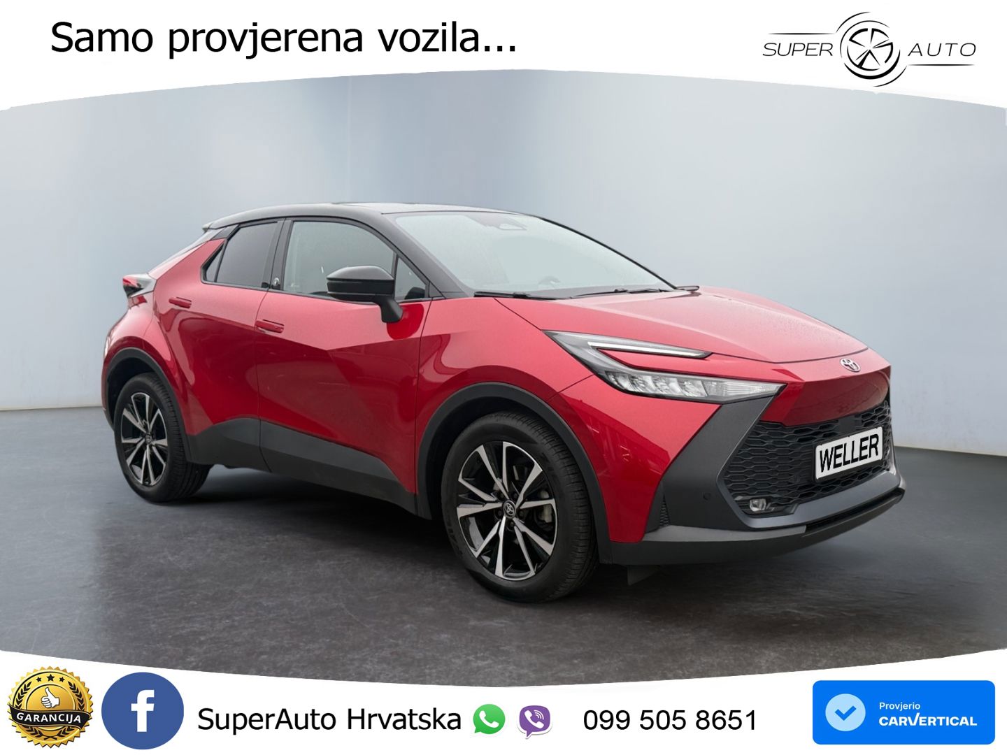 Toyota C-HR 1.8 (140 KS) Hybrid e-CVT Team D LED+GR SJED+ACC