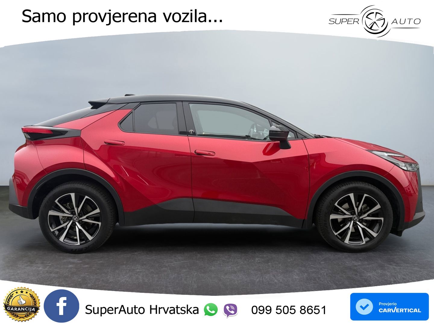 Toyota C-HR 1.8 (140 KS) Hybrid e-CVT Team D LED+GR SJED+ACC
