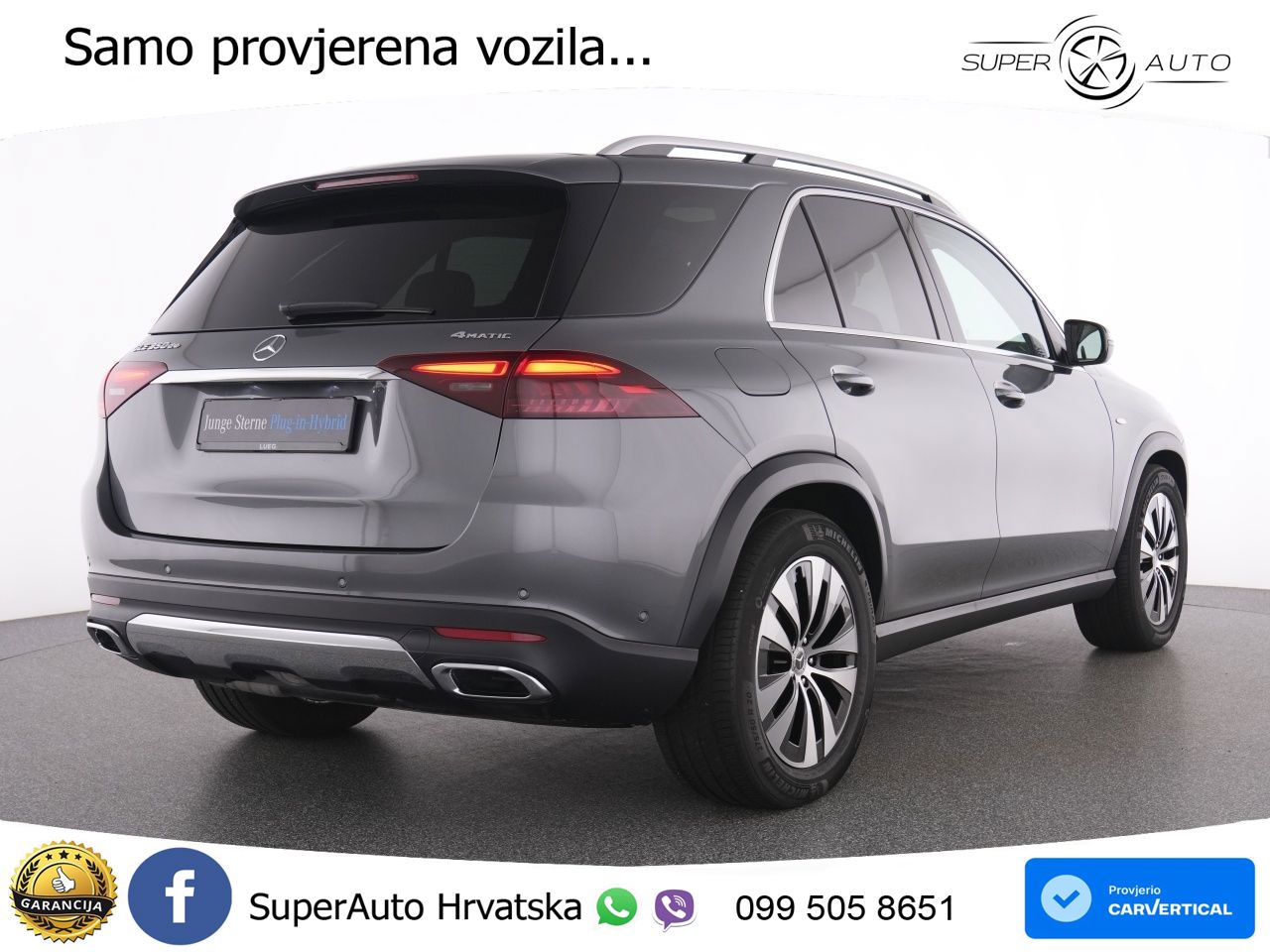 Mercedes GLE 350de (333 KS) 4MATIC 9G-TRONIC LED+GR SJED+ACC