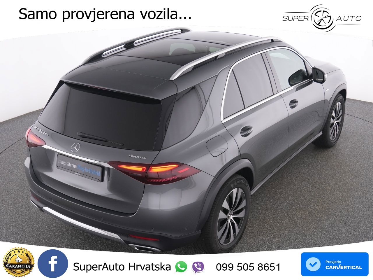 Mercedes GLE 350de (333 KS) 4MATIC 9G-TRONIC LED+GR SJED+ACC