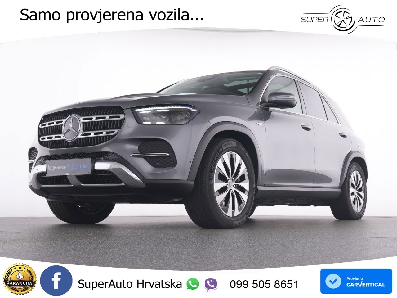 Mercedes GLE 350de (333 KS) 4MATIC 9G-TRONIC LED+GR SJED+ACC