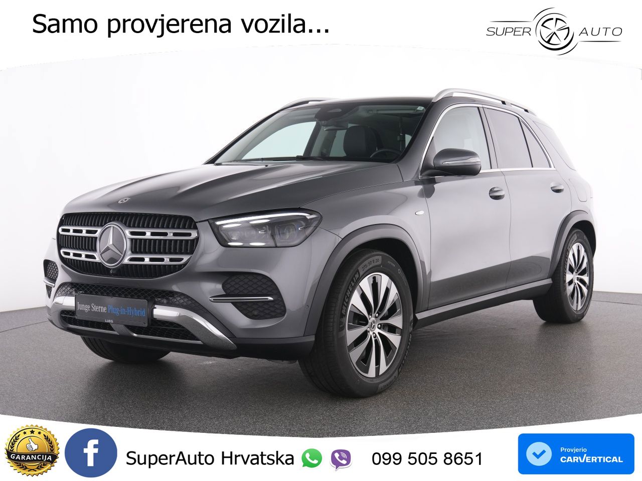 Mercedes GLE 350de (333 KS) 4MATIC 9G-TRONIC LED+GR SJED+ACC