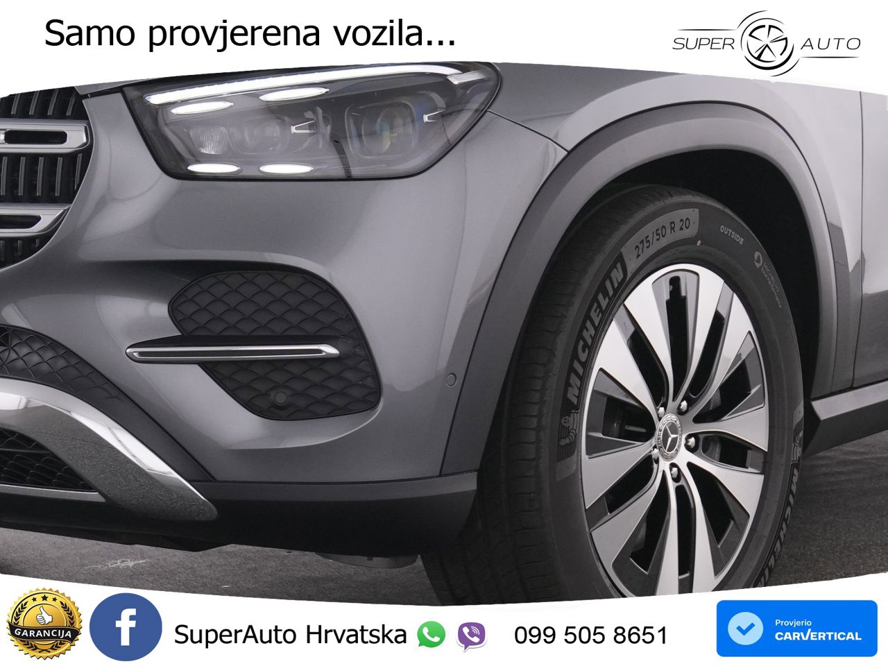 Mercedes GLE 350de (333 KS) 4MATIC 9G-TRONIC LED+GR SJED+ACC