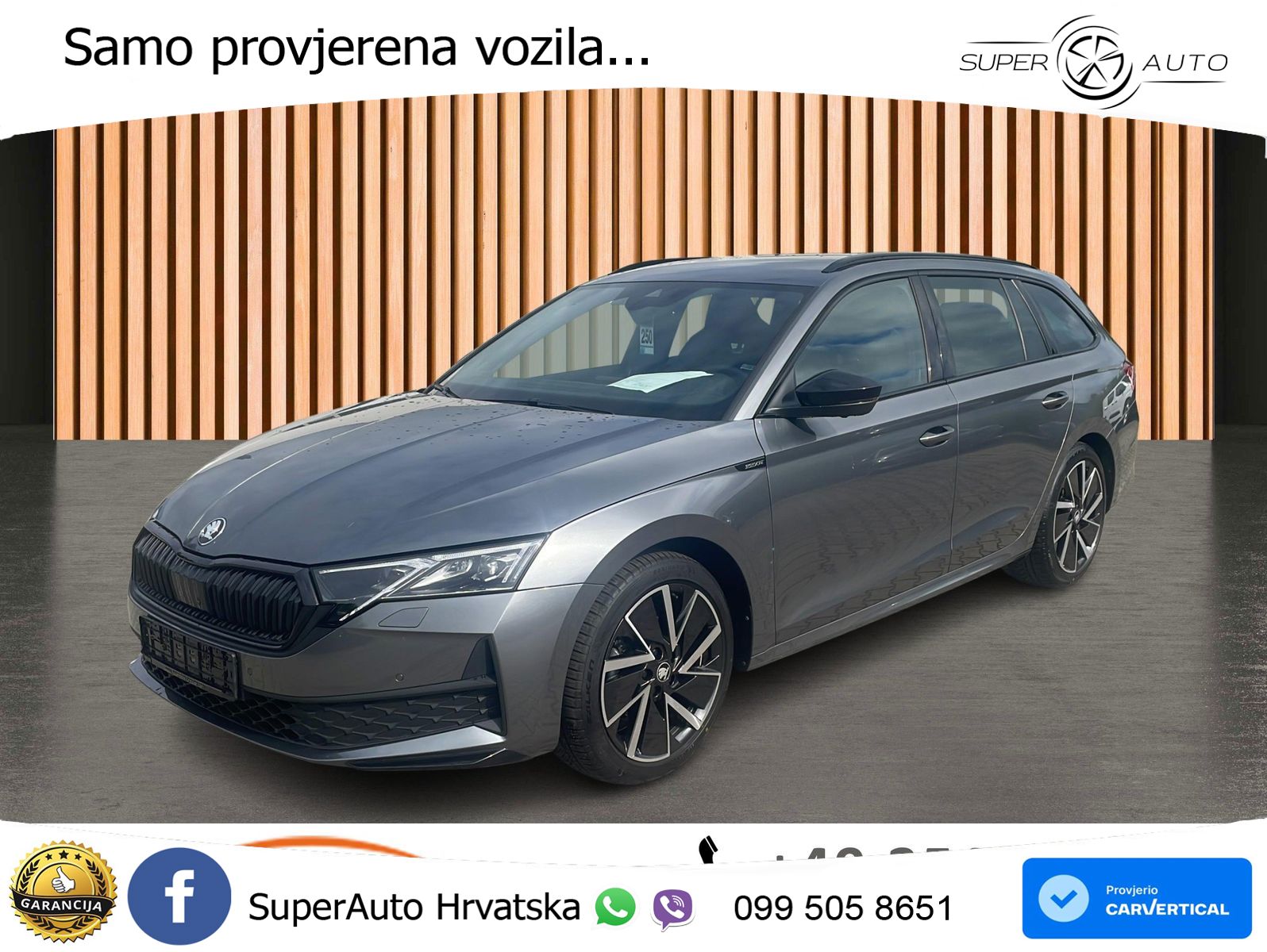 Škoda Octavia Combi 2.0 TDI (150 KS) DSG SportLine LED+GR SJED+ACC