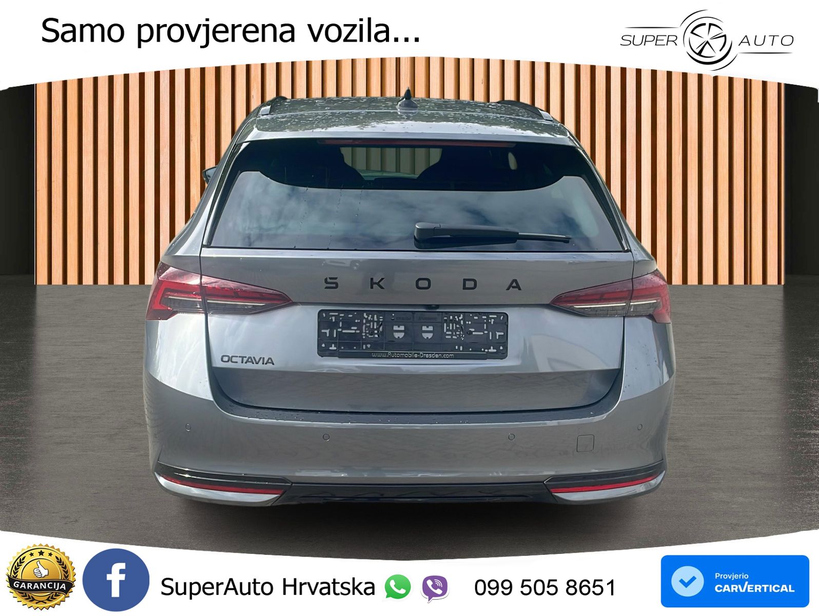 Škoda Octavia Combi 2.0 TDI (150 KS) DSG SportLine LED+GR SJED+ACC