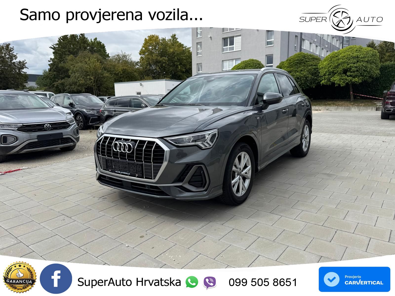 Audi Q3 35 TFSI (150 KS) S tronic S line LED+GR SJED+ACC