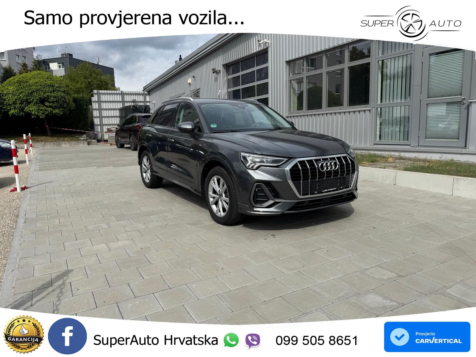 Audi Q3 35 TFSI (150 KS) S tronic S line LED+GR SJED+ACC