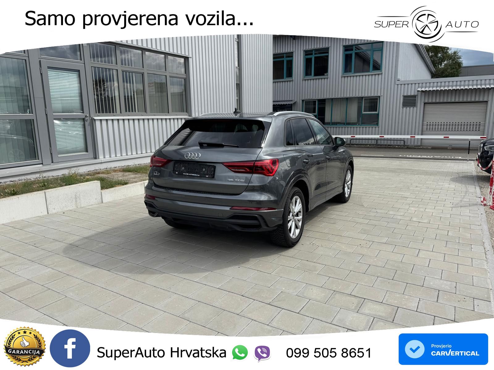 Audi Q3 35 TFSI (150 KS) S tronic S line LED+GR SJED+ACC