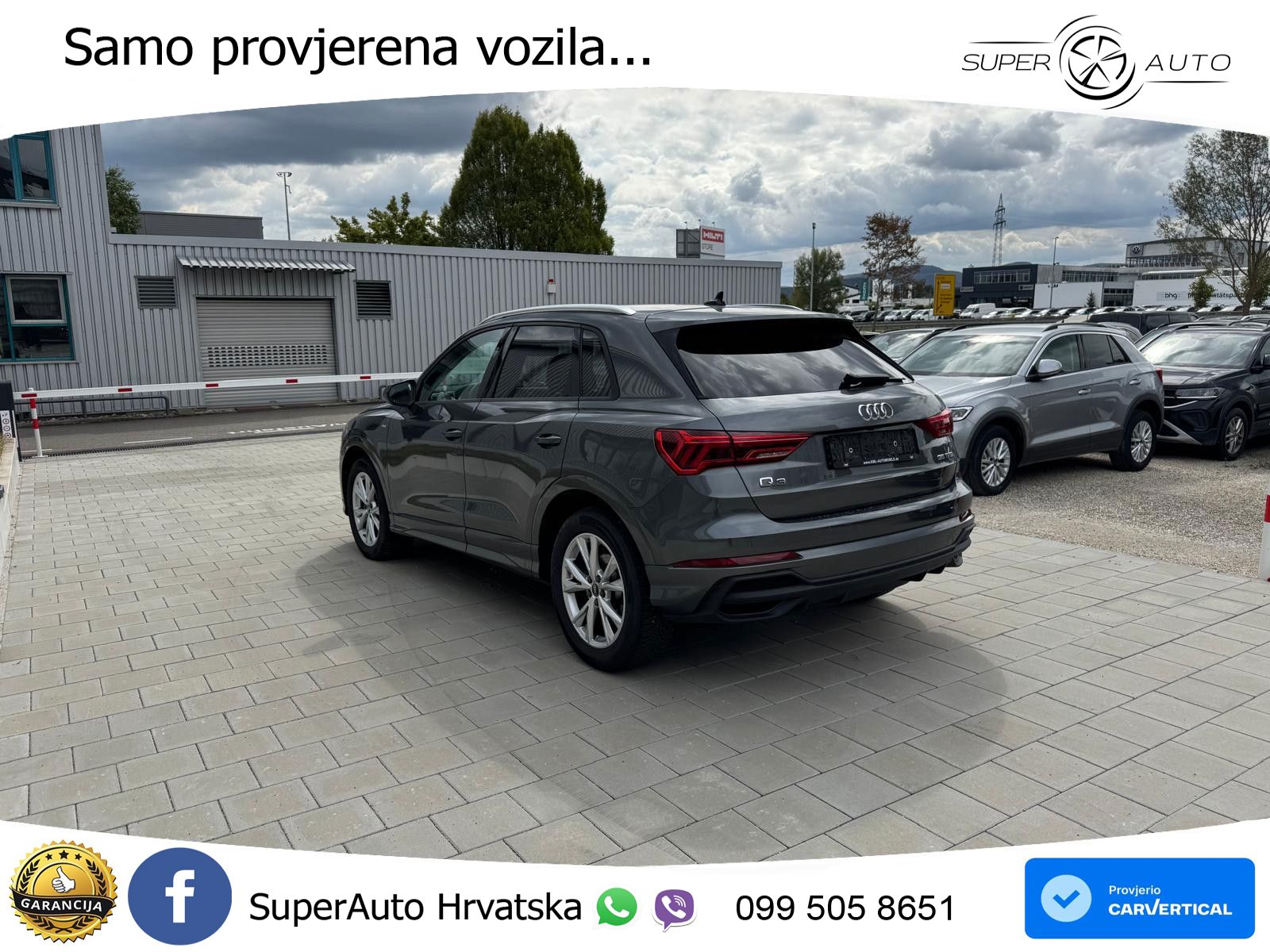 Audi Q3 35 TFSI (150 KS) S tronic S line LED+GR SJED+ACC
