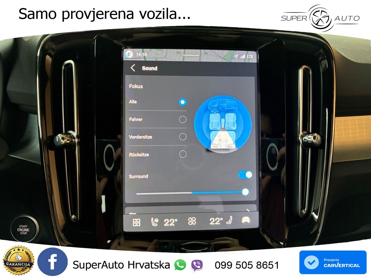 Volvo XC40 2.0 B3 163 KS Automatic LED+GR SJED+ACC