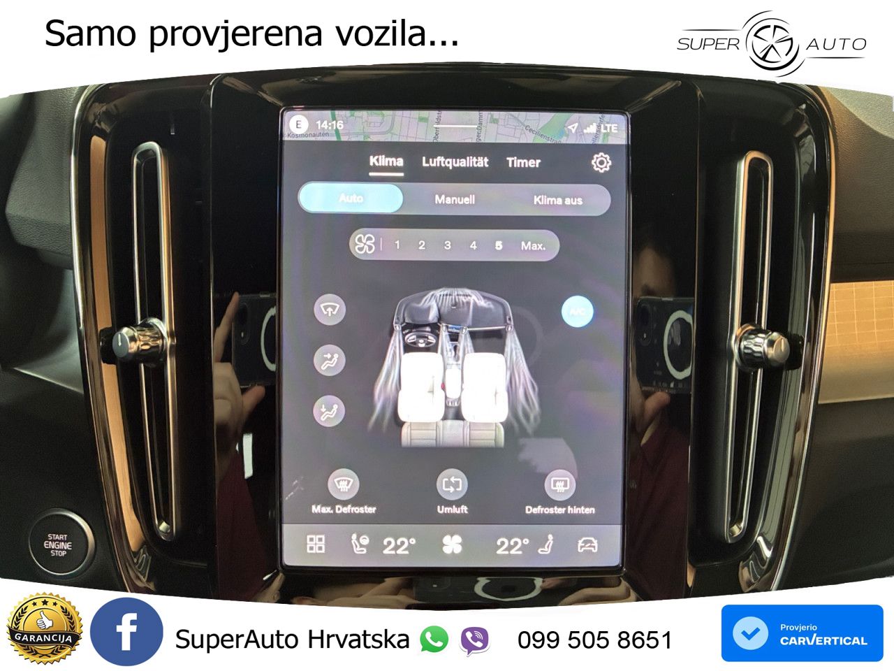 Volvo XC40 2.0 B3 163 KS Automatic LED+GR SJED+ACC
