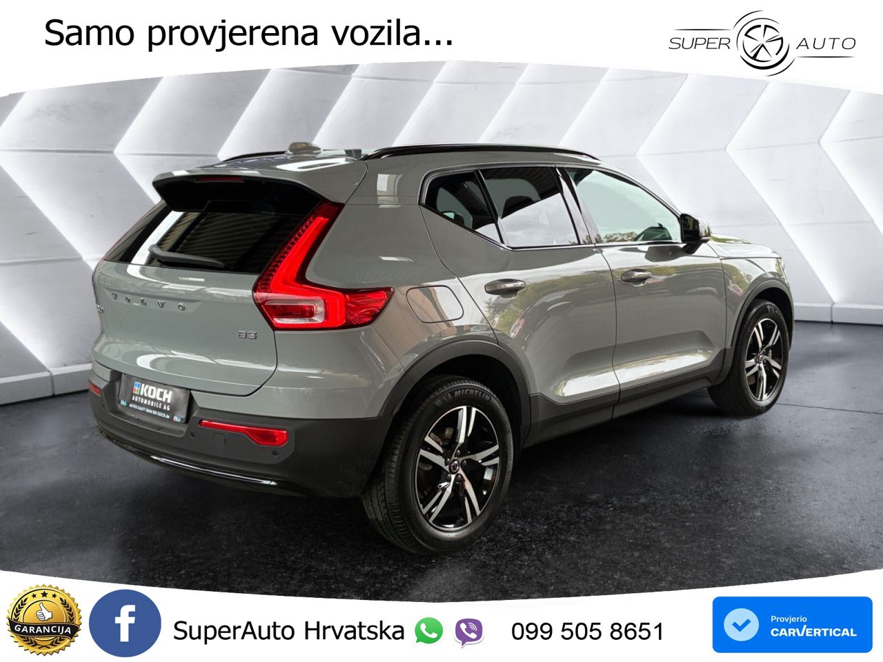 Volvo XC40 2.0 B3 163 KS Automatic LED+GR SJED+ACC