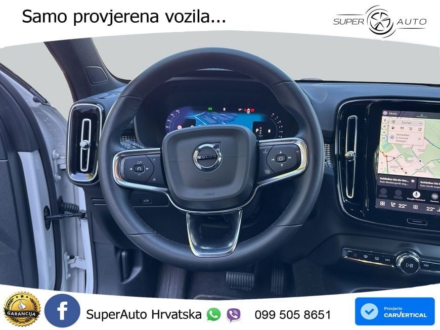 Volvo XC40 2.0 B3 163 KS Automatic LED+GR SJED+ACC