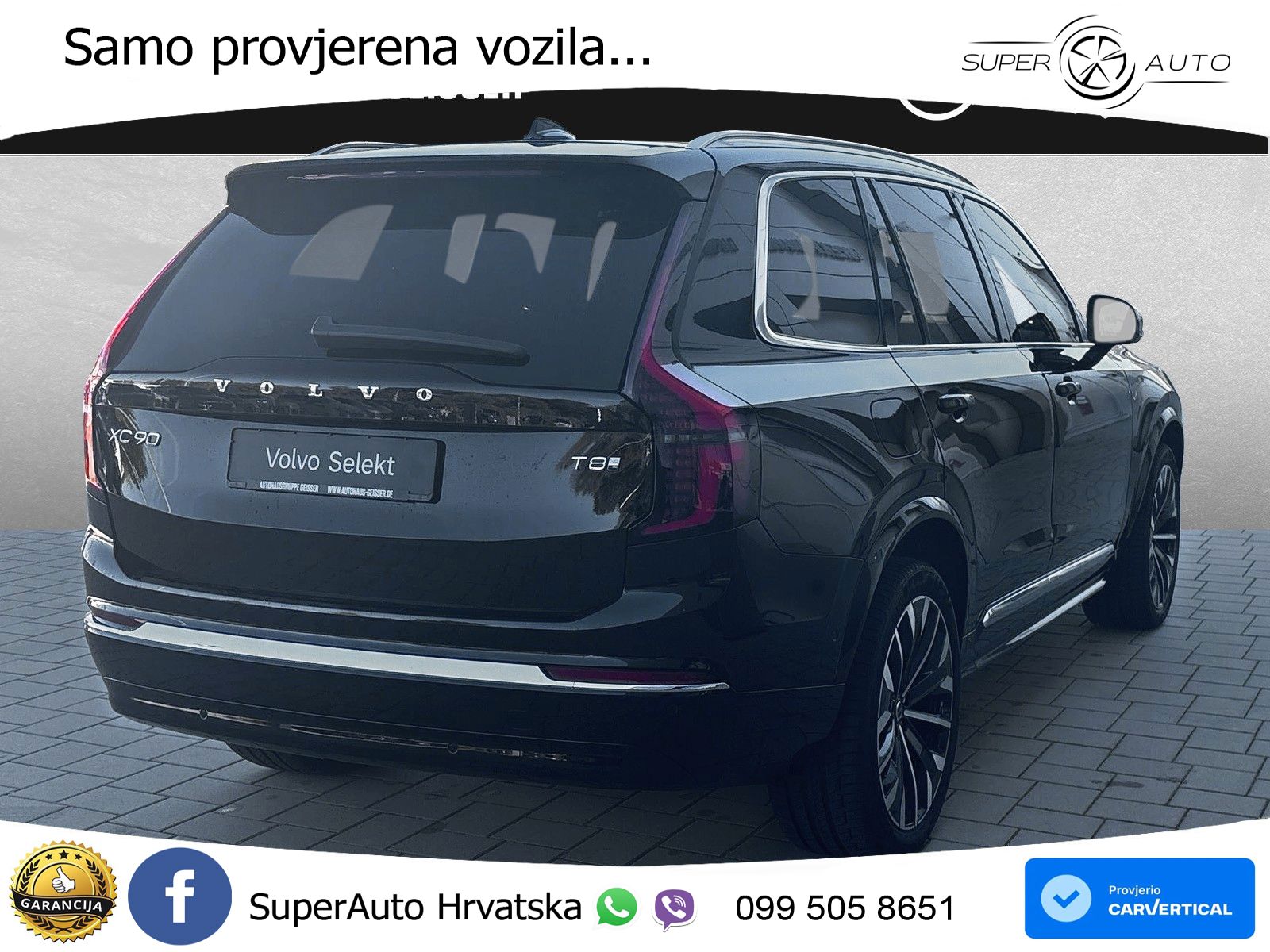 Volvo XC90 2.0 T8 AWD Automatic LED+GR SJED+ACC