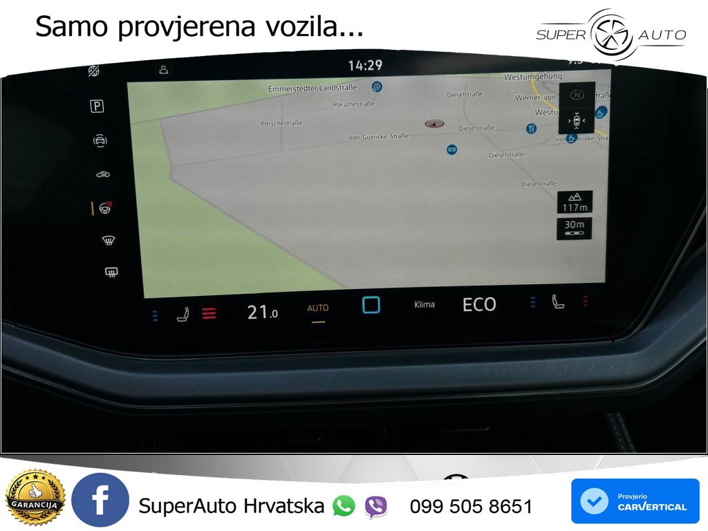 Volkswagen Touareg 3.0 V6 TDI (286 KS) 4MOTION Tiptronic ZRAČNI+ACC+GR SJED+KAM+PANO