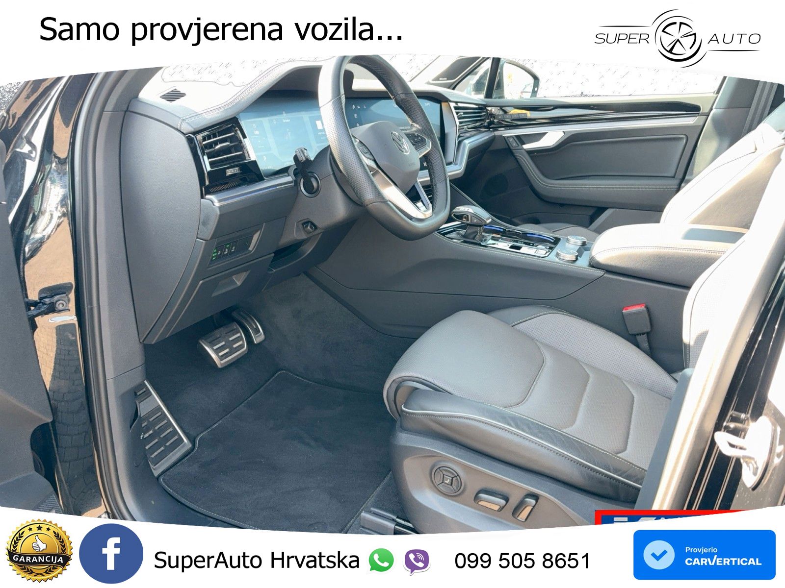 Volkswagen Touareg 3.0 V6 TDI (286 KS) 4MOTION Tiptronic R-Line ZRAČNI+ACC+GR SJED+KAM+PANO