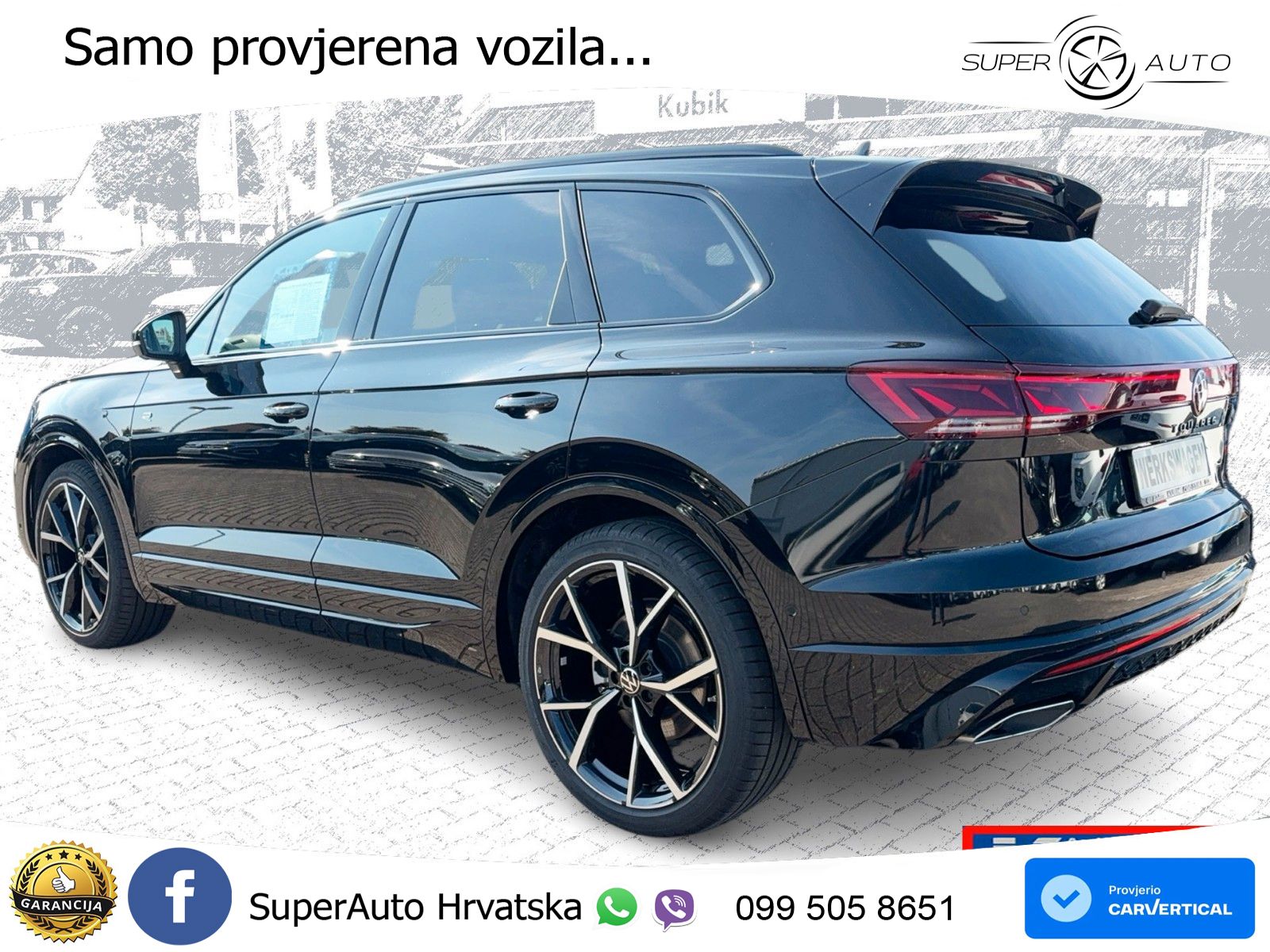 Volkswagen Touareg 3.0 V6 TDI (286 KS) 4MOTION Tiptronic R-Line ZRAČNI+ACC+GR SJED+KAM+PANO