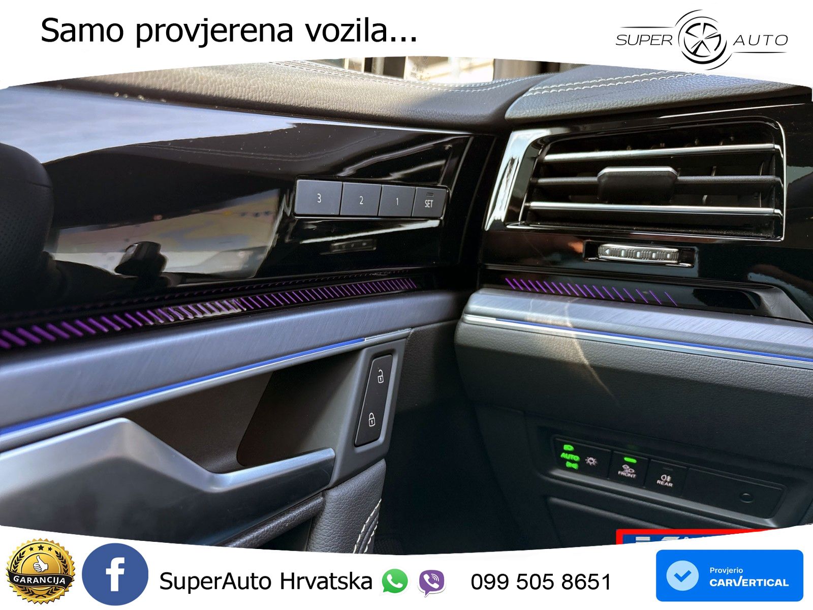 Volkswagen Touareg 3.0 V6 TDI (286 KS) 4MOTION Tiptronic R-Line ZRAČNI+ACC+GR SJED+KAM+PANO