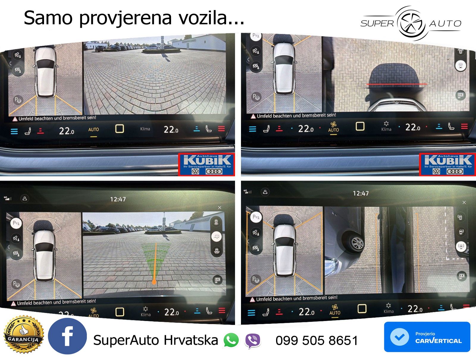 Volkswagen Touareg 3.0 V6 TDI (286 KS) 4MOTION Tiptronic R-Line ZRAČNI+ACC+GR SJED+KAM+PANO