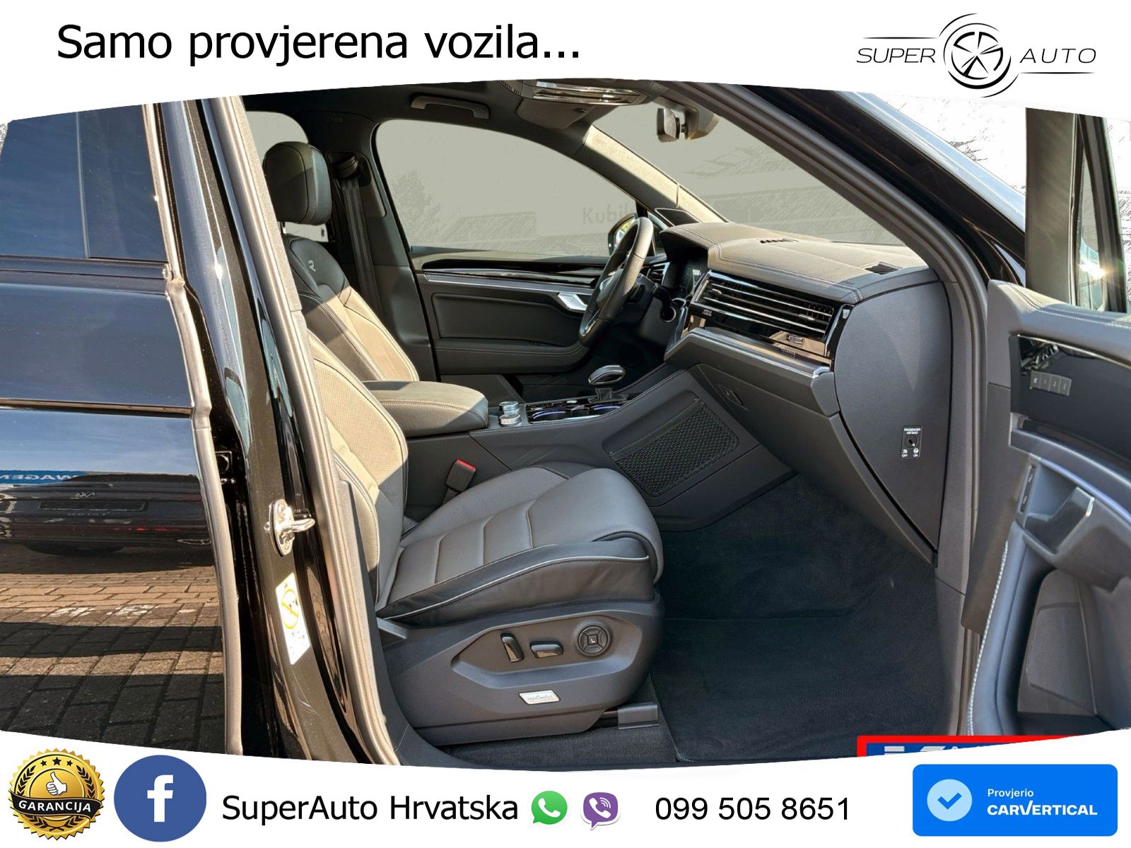 Volkswagen Touareg 3.0 V6 TDI (286 KS) 4MOTION Tiptronic R-Line ZRAČNI+ACC+GR SJED+KAM+PANO