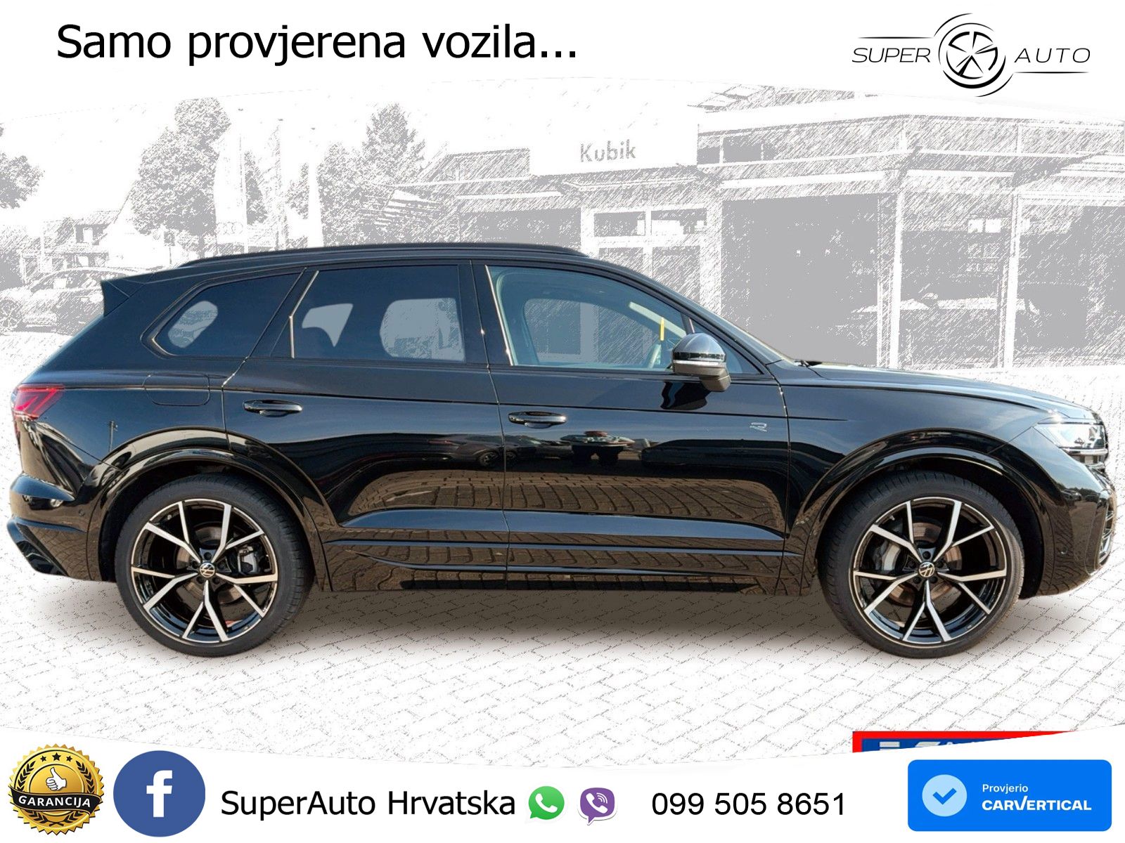 Volkswagen Touareg 3.0 V6 TDI (286 KS) 4MOTION Tiptronic R-Line ZRAČNI+ACC+GR SJED+KAM+PANO