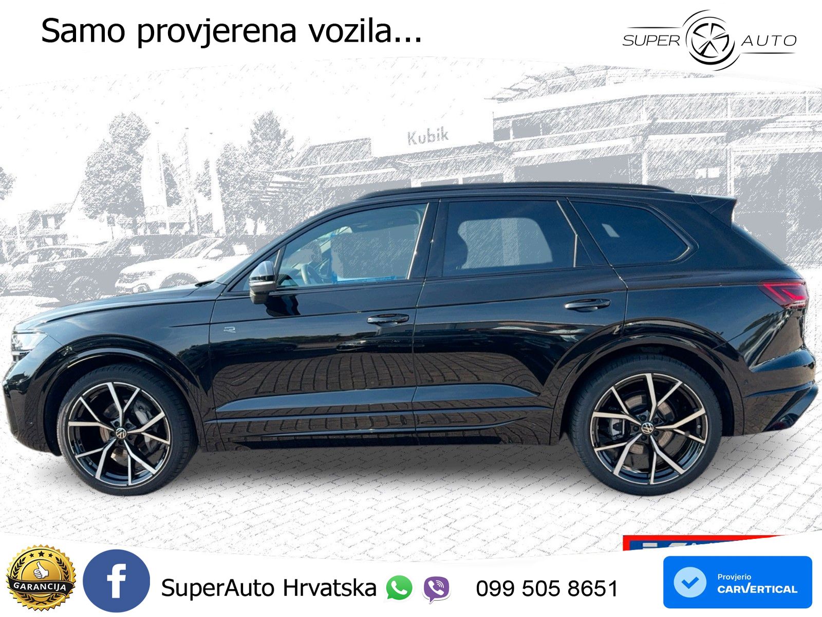 Volkswagen Touareg 3.0 V6 TDI (286 KS) 4MOTION Tiptronic R-Line ZRAČNI+ACC+GR SJED+KAM+PANO