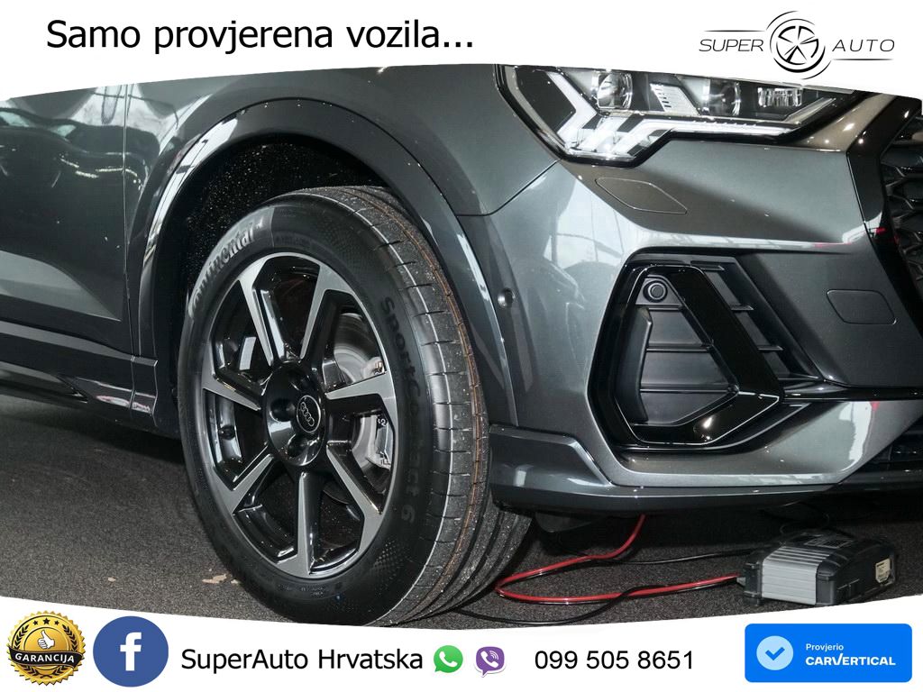 Audi Q3 II Sportback 35 TFSI (150 KS) S tronic S line MATRIX+GR SJED+KAM