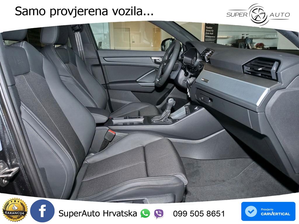 Audi Q3 II Sportback 35 TFSI (150 KS) S tronic S line MATRIX+GR SJED+KAM