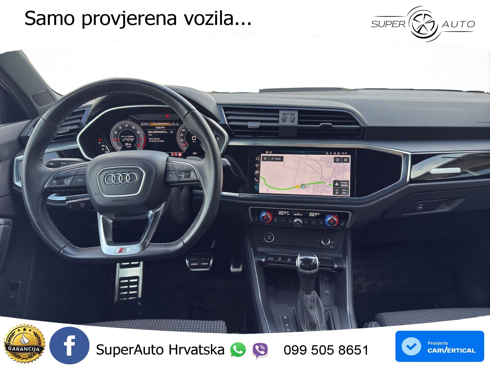 Audi Q3 35 TFSI (150 KS) S tronic S line MATRIX+GR SJED+KAM