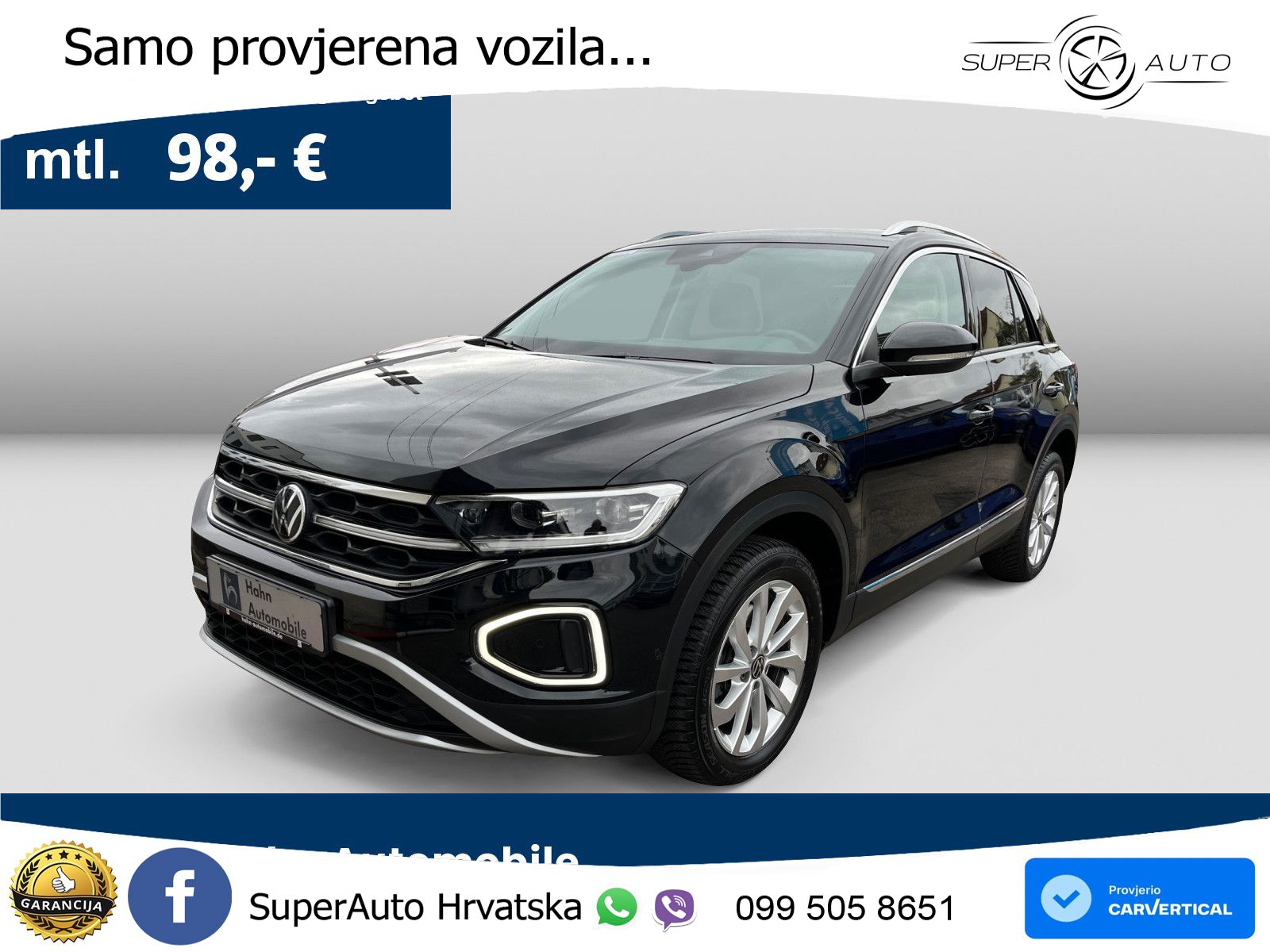 Volkswagen T-Roc I 2.0 TDI (150 KS) DSG LED+GR SJED+ACC