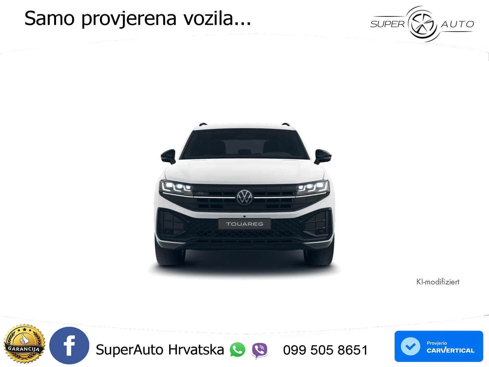 Volkswagen Touareg 3.0 V6 TDI (286 KS) 4MOTION Tiptronic ZRAČNI+ACC+4xGR SJED+KAM