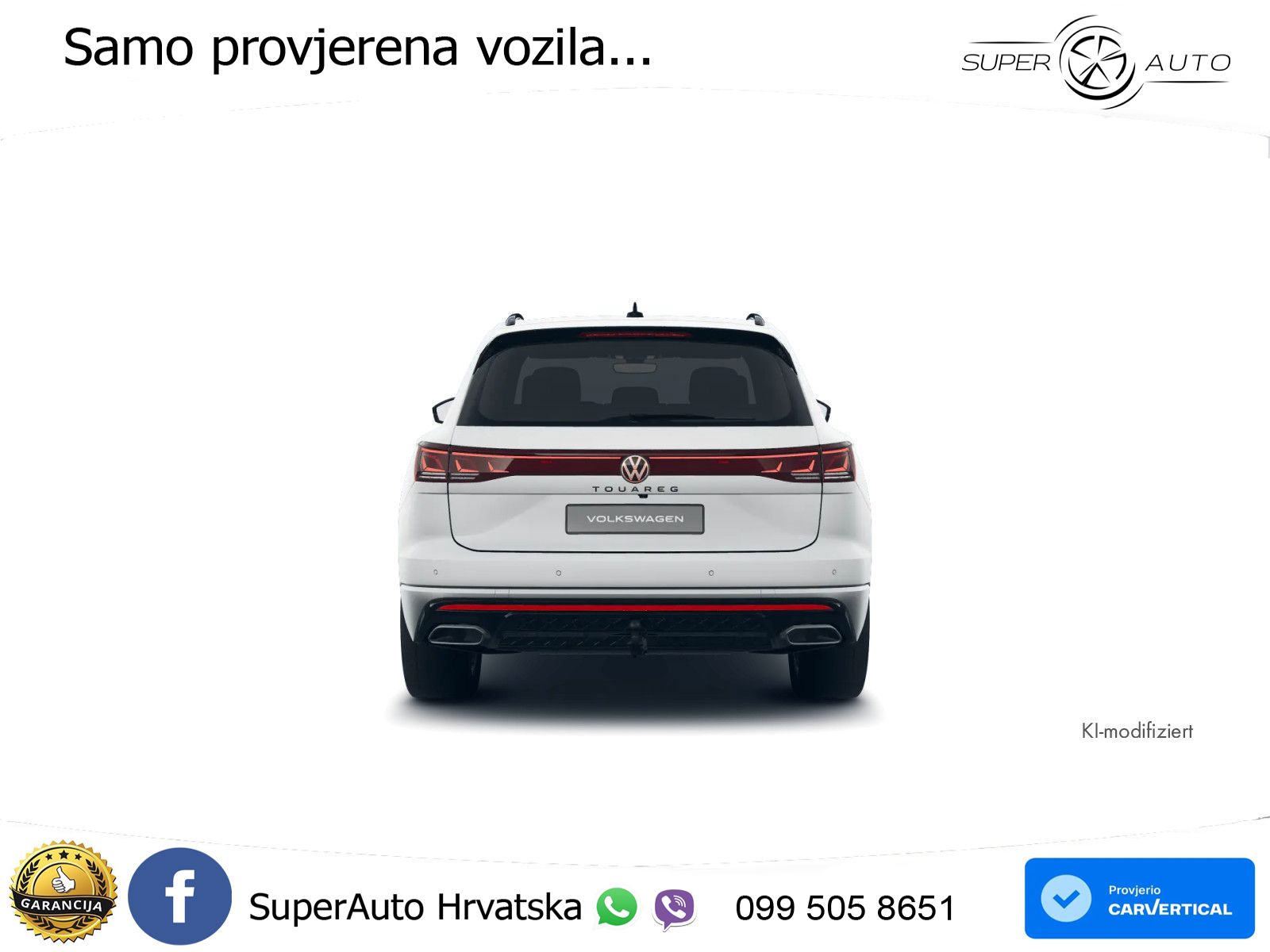 Volkswagen Touareg 3.0 V6 TDI (286 KS) 4MOTION Tiptronic ZRAČNI+ACC+4xGR SJED+KAM