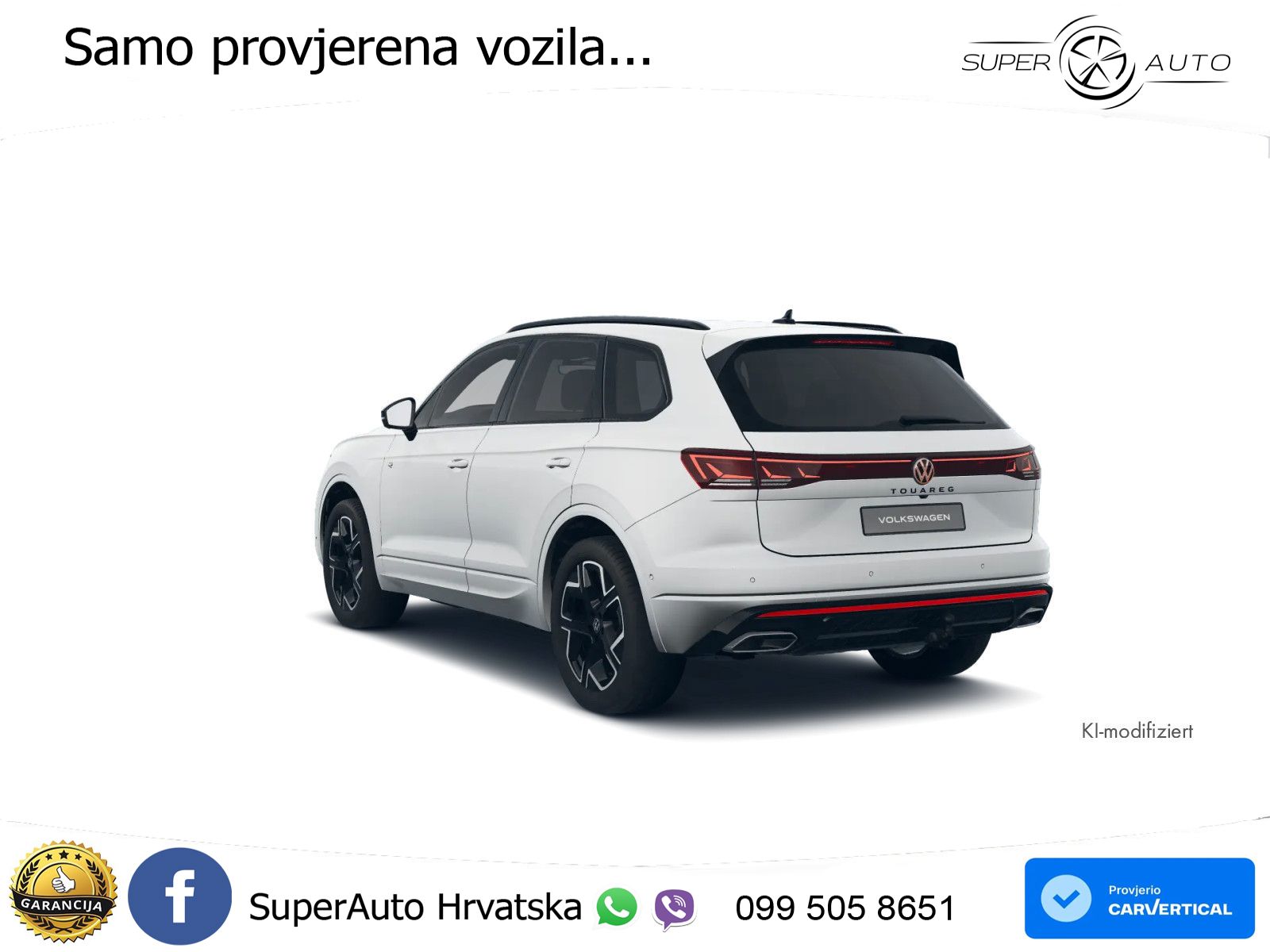 Volkswagen Touareg 3.0 V6 TDI (286 KS) 4MOTION Tiptronic ZRAČNI+ACC+4xGR SJED+KAM