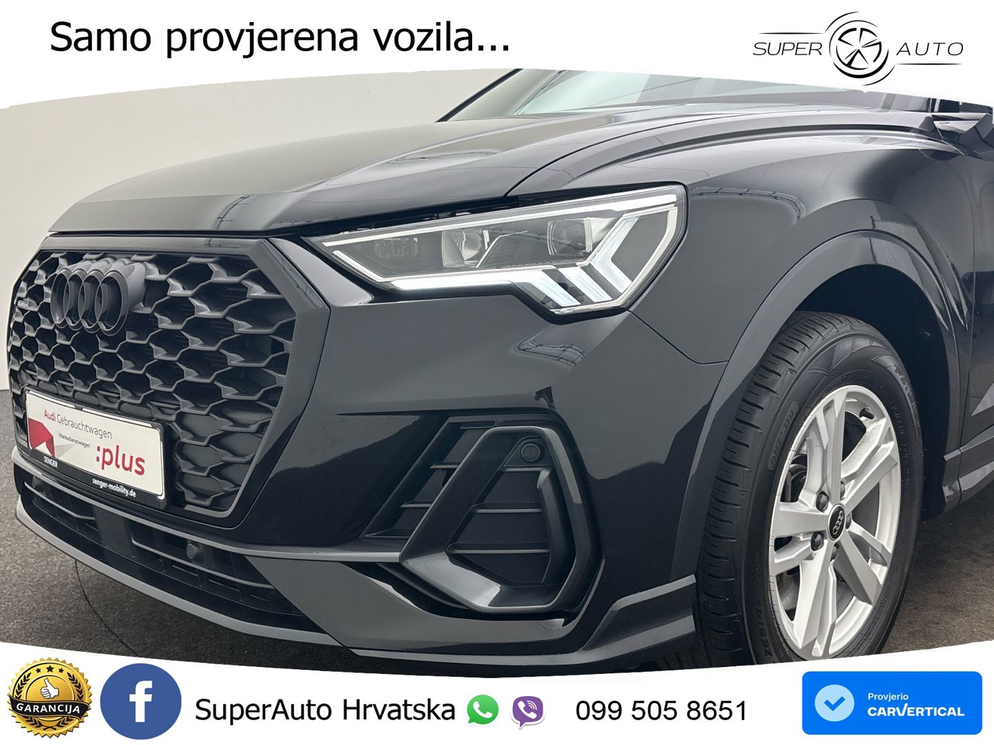 Audi Q3 II Sportback 40 TFSI (190 KS) quattro S tronic