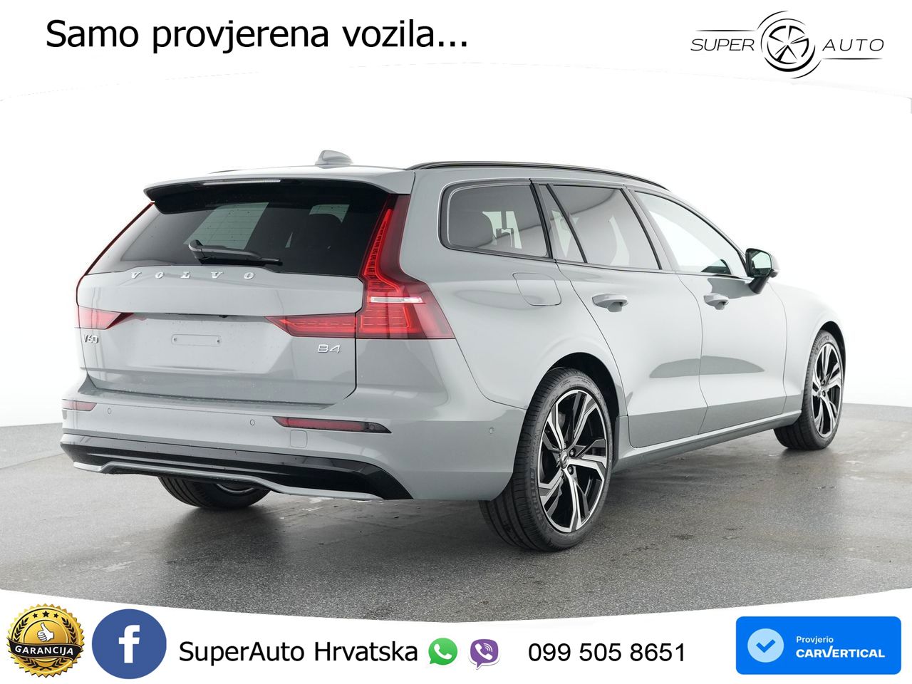 Volvo V60 2.0 B4 Benzin DCT ACC+HEAD+4xGR SJED+360+PANO