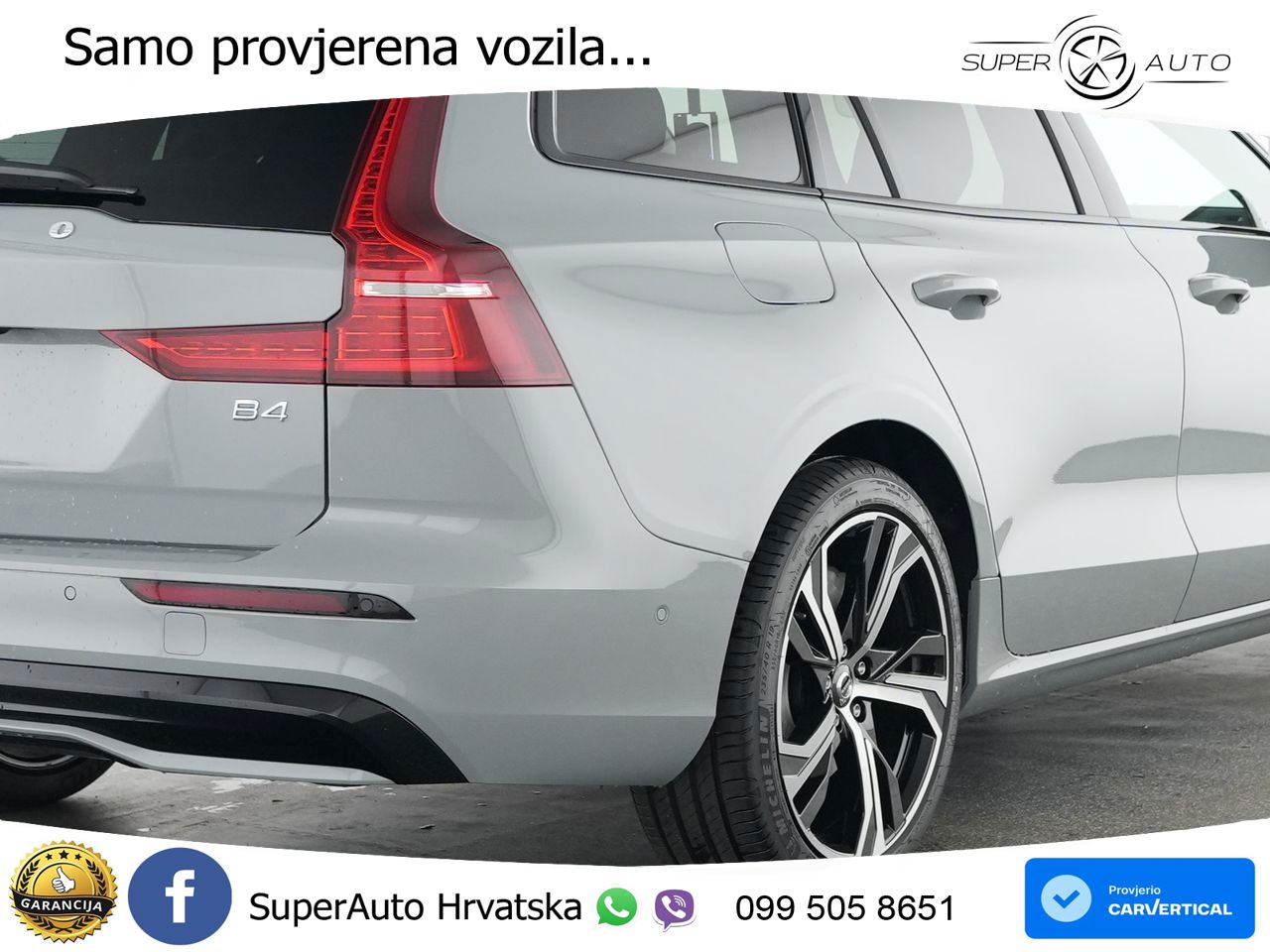 Volvo V60 2.0 B4 Benzin DCT ACC+HEAD+4xGR SJED+360+PANO