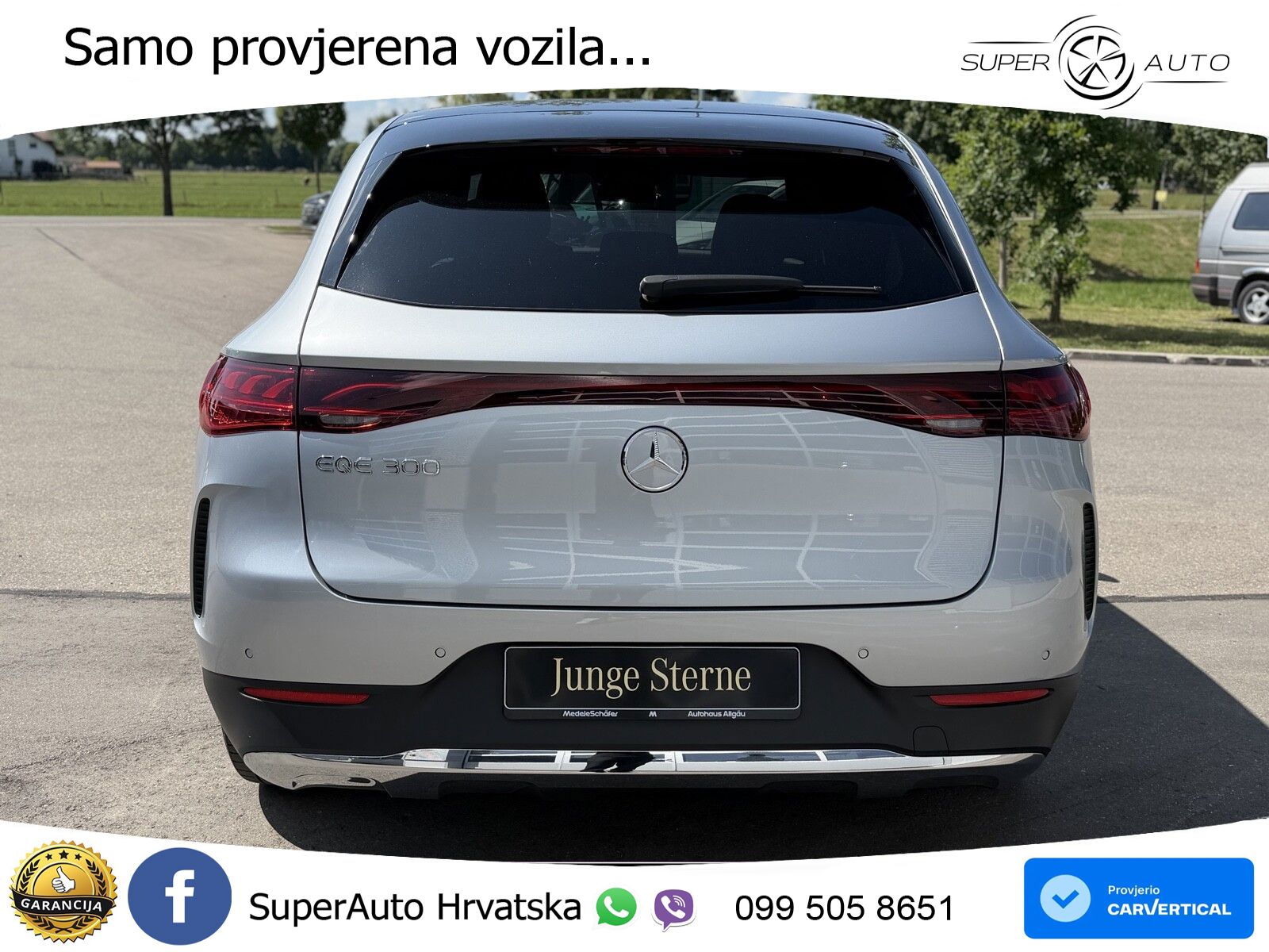 Mercedes EQE SUV 300 100 kWh (245 KS) ACC+GR SJED+360+PANO