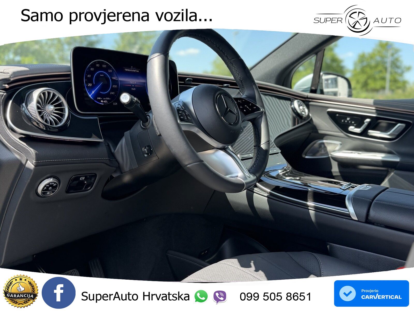 Mercedes EQE SUV 300 100 kWh (245 KS) ACC+GR SJED+360+PANO