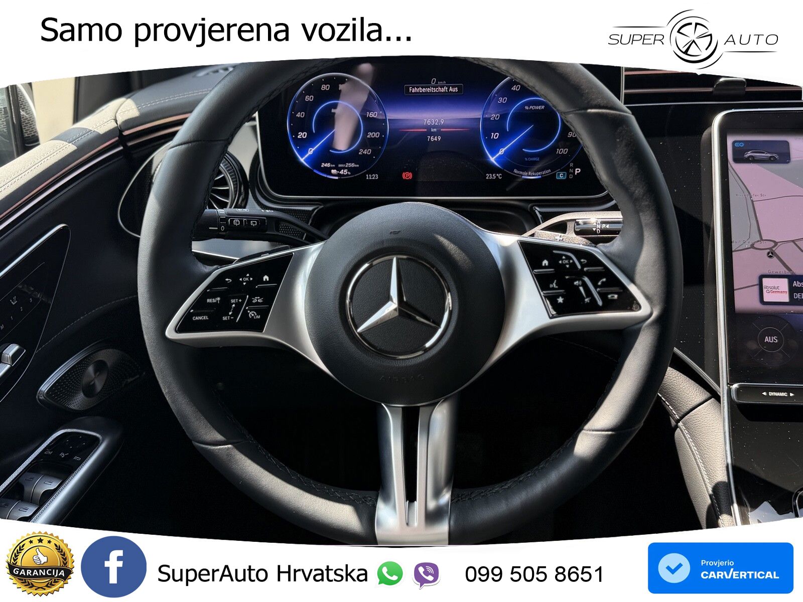 Mercedes EQE SUV 300 100 kWh (245 KS) ACC+GR SJED+360+PANO