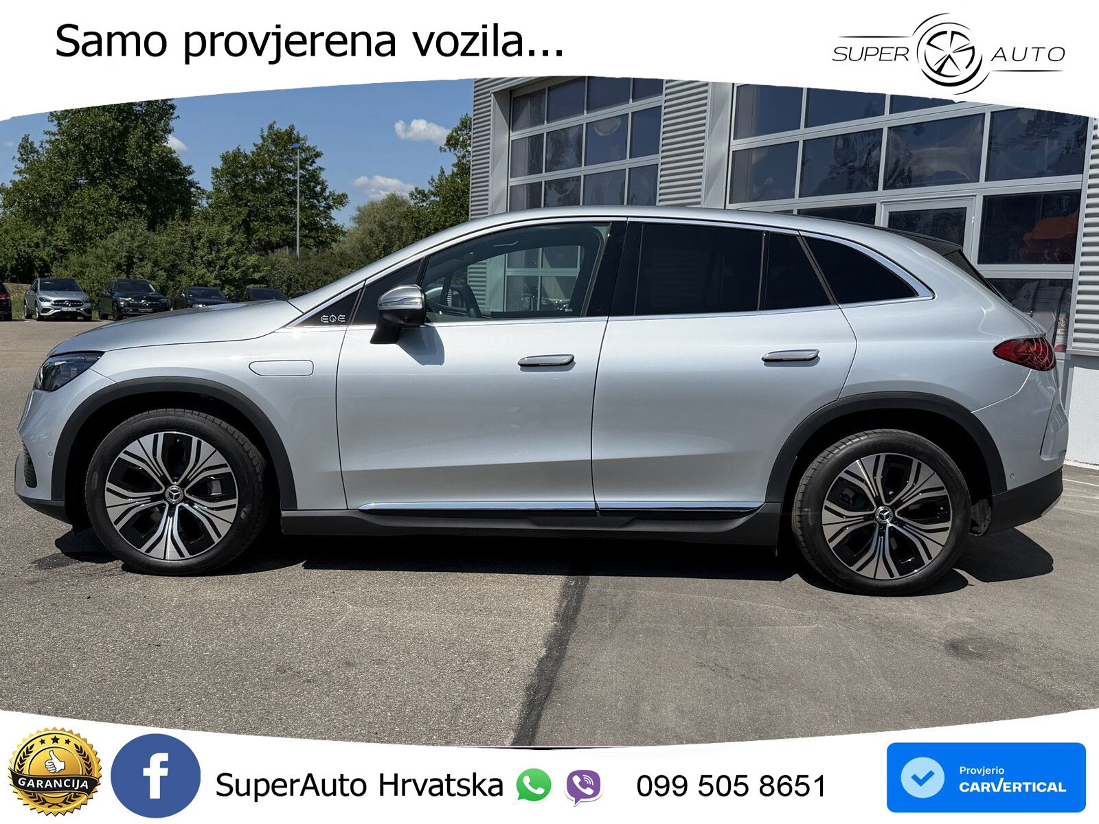 Mercedes EQE SUV 300 100 kWh (245 KS) ACC+GR SJED+360+PANO