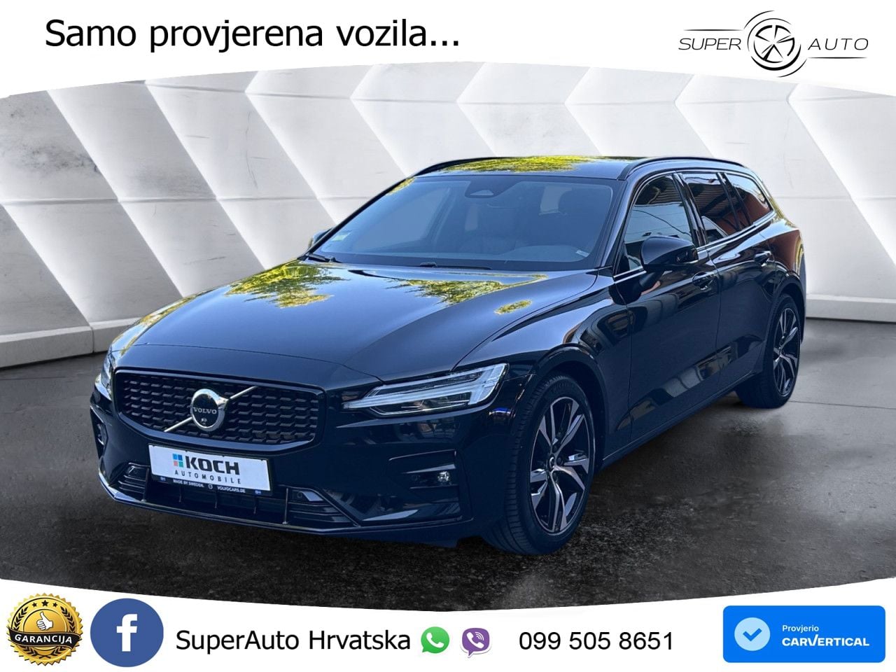 Volvo V60 2.0 B4 Benzin DCT LED+GR SJED+ACC