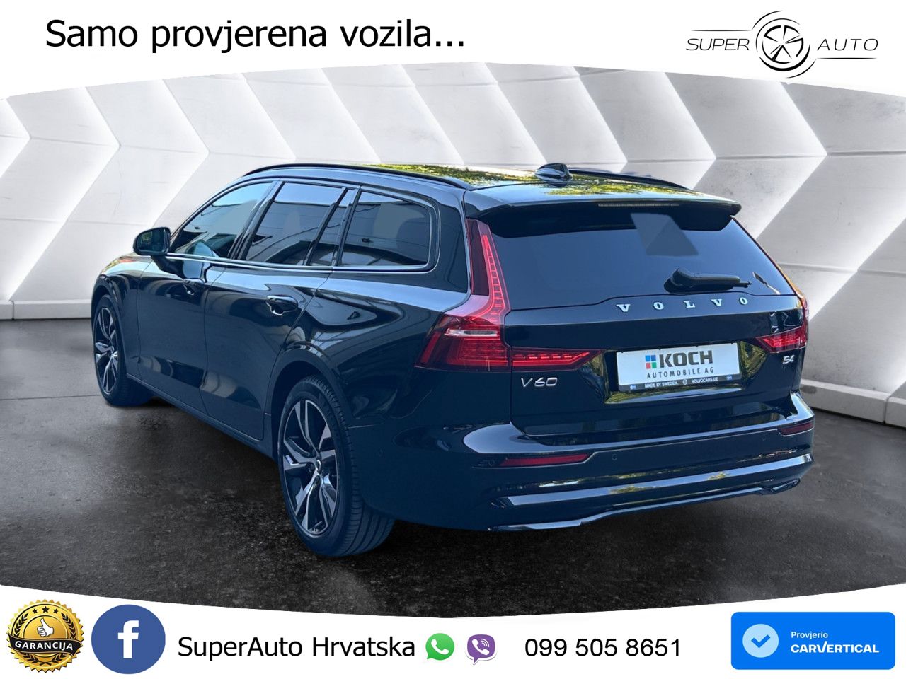Volvo V60 2.0 B4 Benzin DCT LED+GR SJED+ACC