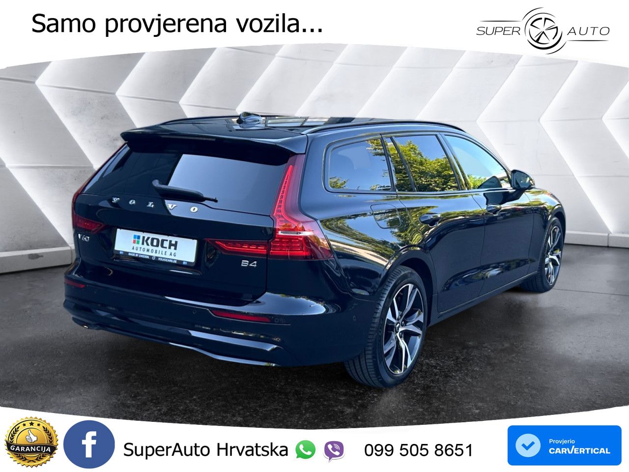 Volvo V60 2.0 B4 Benzin DCT LED+GR SJED+ACC