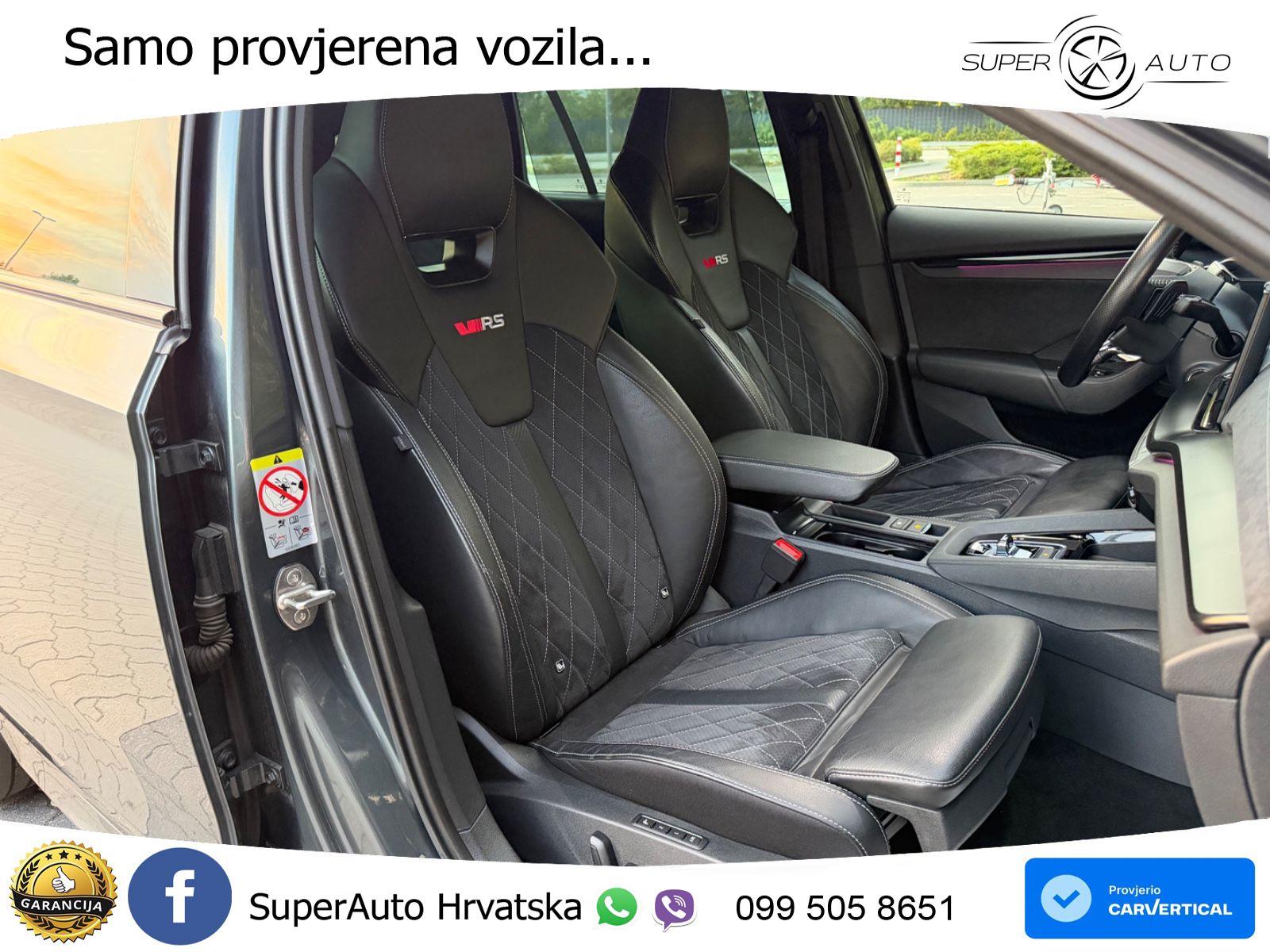 Škoda Octavia Combi RS 2.0 TSI (245 KS) DSG LED+GR SJED+ACC