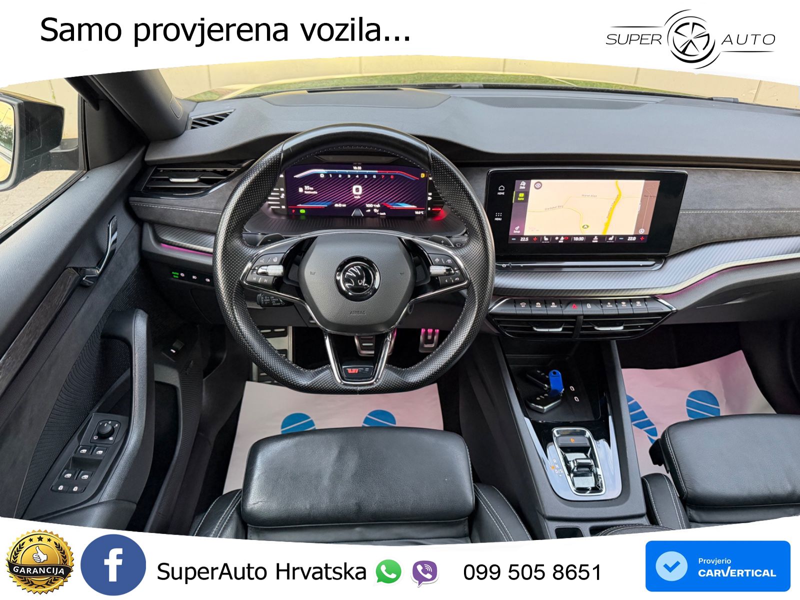 Škoda Octavia Combi RS 2.0 TSI (245 KS) DSG LED+GR SJED+ACC