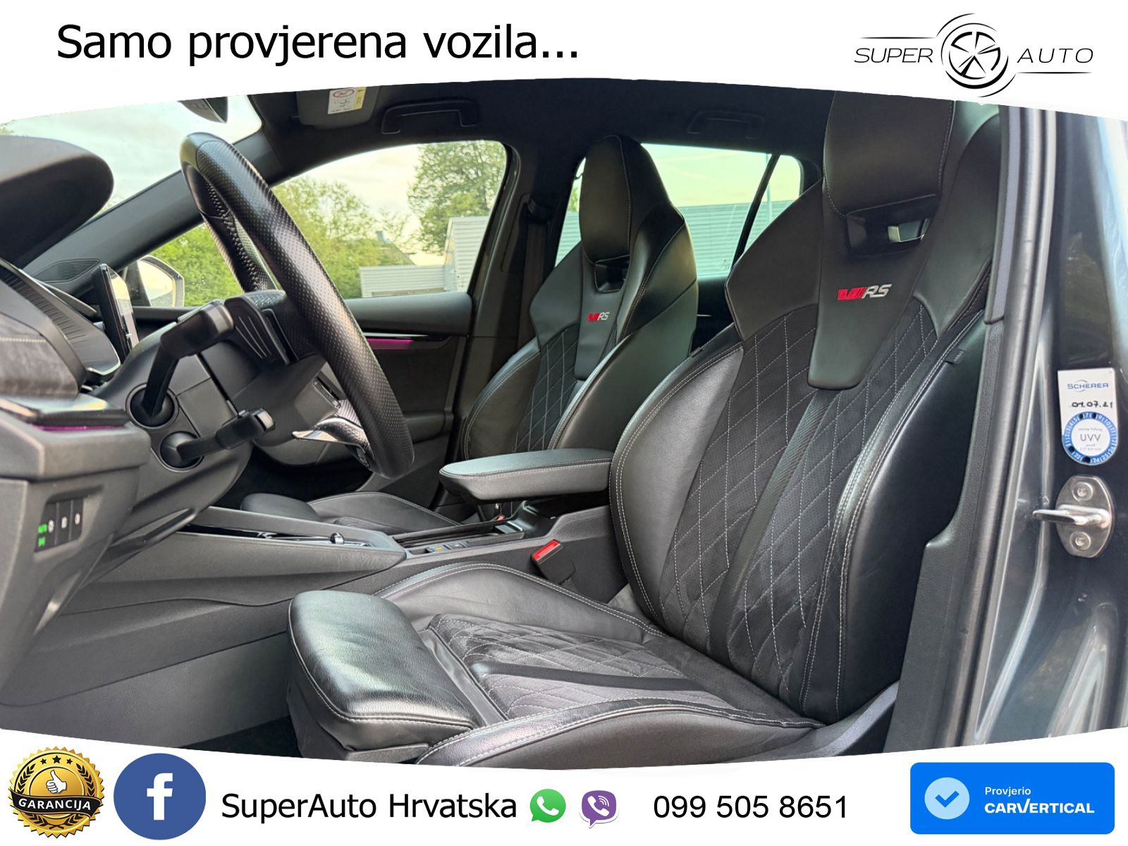 Škoda Octavia Combi RS 2.0 TSI (245 KS) DSG LED+GR SJED+ACC