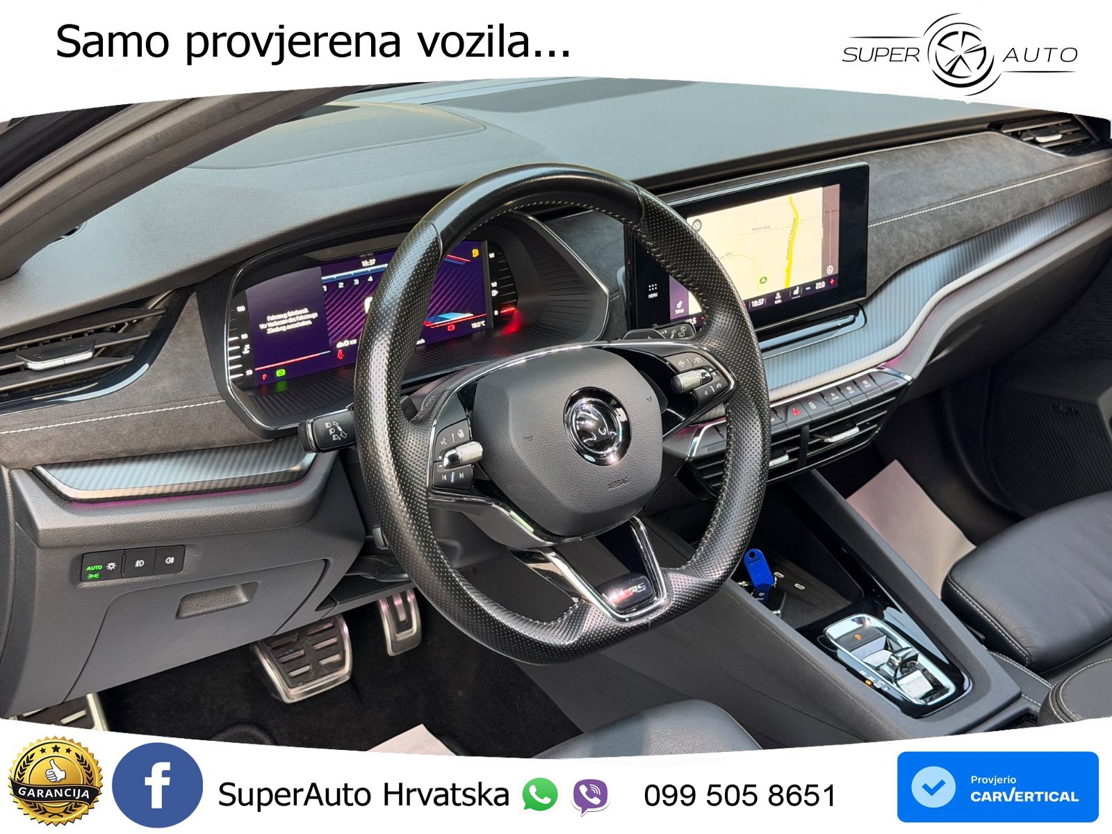 Škoda Octavia Combi RS 2.0 TSI (245 KS) DSG LED+GR SJED+ACC