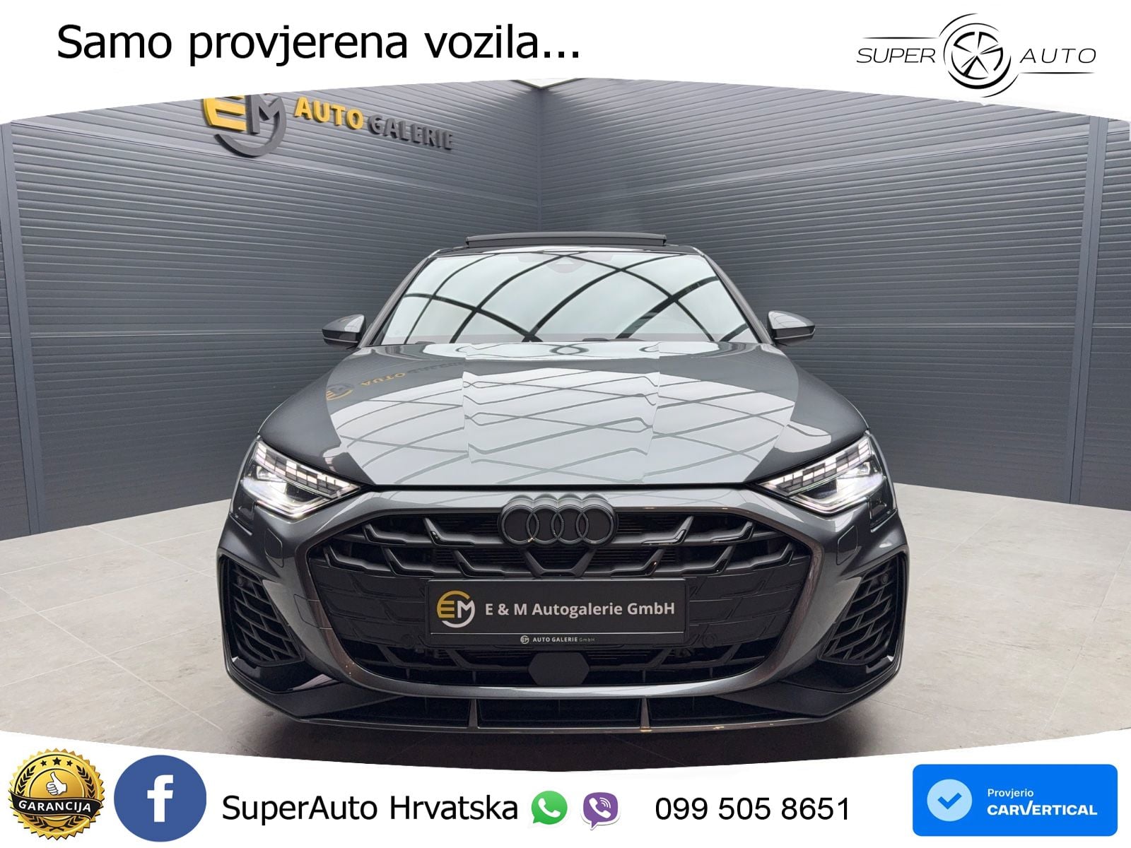 Audi S3 2.0 TFSI (333 KS) quattro S tronic LED+GR SJED+ACC