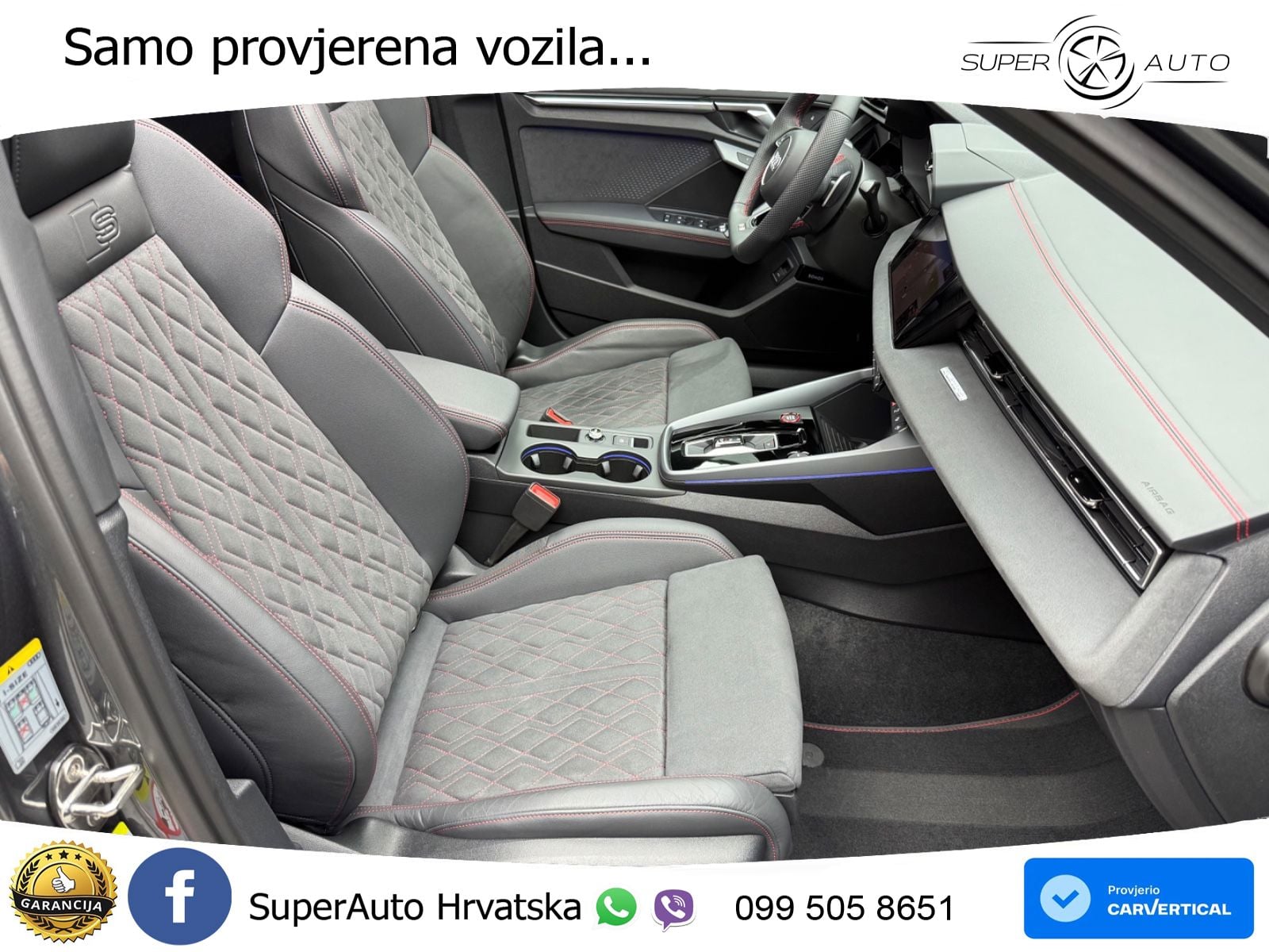 Audi S3 2.0 TFSI (333 KS) quattro S tronic LED+GR SJED+ACC